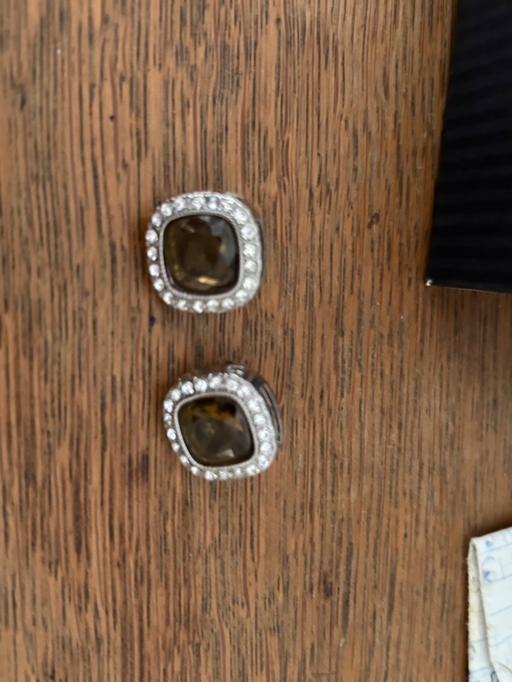 Avon Vintage 925 silver earring w/original box